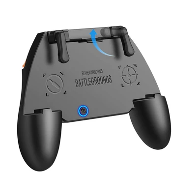 Mobile Controller Mobile Game Controller with Auto Mode Fire Button Aim and Shoot Triggers Gamepad for 4.7-6.5" Phone
Mobile Controller Mobile Game Controller with Auto Mode Fire Button Aim and Shoot Triggers Gamepad for 4.7-6.5" Phone