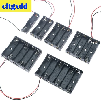 1x 2x 3x 4x 5x 6x AA Battery Box Case Holder With Wire Leads Side By Side Battery Box Connecting Solder For 1-6pcs AA Batteries
1x 2x 3x 4x 5x 6x AA Battery Box Case Holder With Wire Leads Side By Side Battery Box Connecting Solder For 1-6pcs AA Batteries