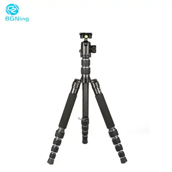 BGNing Lightweight Portable Travel Camera Tripod Tripode Carbon Fiber 5 Sections Tripod Head Monopod for digital DSLR Camera
BGNing Lightweight Portable Travel Camera Tripod Tripode Carbon Fiber 5 Sections Tripod Head Monopod for digital DSLR Camera