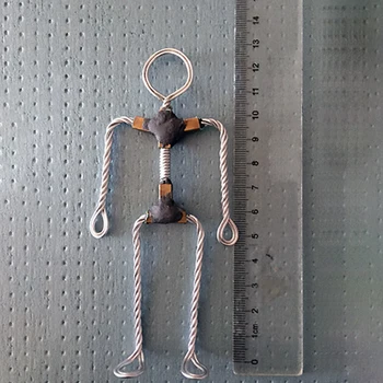 19cm DIY Stop Motion Animation Skeleton Aluminium Wire Skeleton with Folding Resistant Arm Model Building Tool Sets
19cm DIY Stop Motion Animation Skeleton Aluminium Wire Skeleton with Folding Resistant Arm Model Building Tool Sets