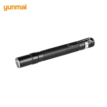 Pen Light Mini Portable LED Flashlight Q5 Zoom LED Torch 1 Mode Spotlight Small Flash Light Pen Clip for Camping Hiking By 2xAAA
Pen Light Mini Portable LED Flashlight Q5 Zoom LED Torch 1 Mode Spotlight Small Flash Light Pen Clip for Camping Hiking By 2xAAA