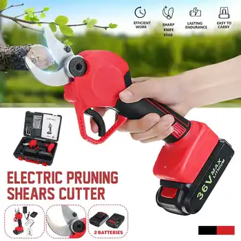 36V Cordless Pruner Electric Pruning Shears Tree Branches Cutter+2 Rechargeable Battery Tree Bonsai Electric Branch Cutter
36V Cordless Pruner Electric Pruning Shears Tree Branches Cutter+2 Rechargeable Battery Tree Bonsai Electric Branch Cutter