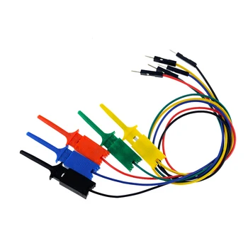5PCS 300mm Male Head Line To Flat Test Hook Clip Logic Analyzer Cable Gripper Probe Test Clamp Kit Test Flat Hook Connection
5PCS 300mm Male Head Line To Flat Test Hook Clip Logic Analyzer Cable Gripper Probe Test Clamp Kit Test Flat Hook Connection