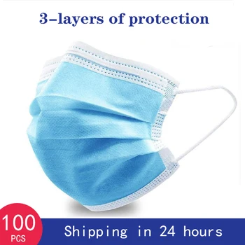 10/50/100Pcs Disposable Masks 3-layers Meltblown Cloth Face Mask Safety Protective Masks Adult Anti-Dust Mouth Mask Dropshiping
10/50/100Pcs Disposable Masks 3-layers Meltblown Cloth Face Mask Safety Protective Masks Adult Anti-Dust Mouth Mask Dropshiping