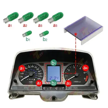 Instrument LCD Display with Backlight Green Bulb KIT for Honda Goldwing GL1500 Motorcycle Gauge Cluster 1988-2000
Instrument LCD Display with Backlight Green Bulb KIT for Honda Goldwing GL1500 Motorcycle Gauge Cluster 1988-2000