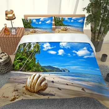 2020 Hot Style Bedding Set 3d Digital Beach Pattern 2/3pcs Duvet Cover Set Single Twin Double Full Queen King Bedding
2020 Hot Style Bedding Set 3d Digital Beach Pattern 2/3pcs Duvet Cover Set Single Twin Double Full Queen King Bedding