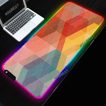 MRGBEST Personality Computer Gaming Mouse Mats Stitched Edges Large RGB Mouse Pad Sparkling Light Cushion for Tablet PC Laptop
MRGBEST Personality Computer Gaming Mouse Mats Stitched Edges Large RGB Mouse Pad Sparkling Light Cushion for Tablet PC Laptop