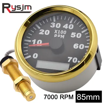 85mm Boat Motorcycle Tachometer + Sensor 0~7000 RPM REV Counter for Outboard Motor Boat Auto Tach Electric Motor Tacho 9~32V
85mm Boat Motorcycle Tachometer + Sensor 0~7000 RPM REV Counter for Outboard Motor Boat Auto Tach Electric Motor Tacho 9~32V