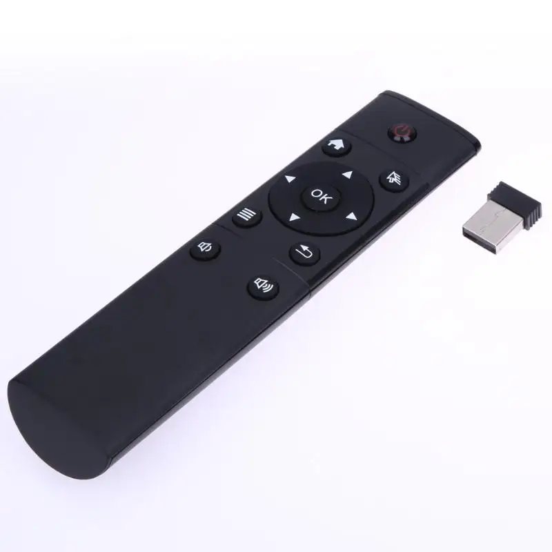 

Universal FM4 Wireless Remote Control 2.4GHz With USB Receiver Replacement For Computer TV Projector For Smart TV Black