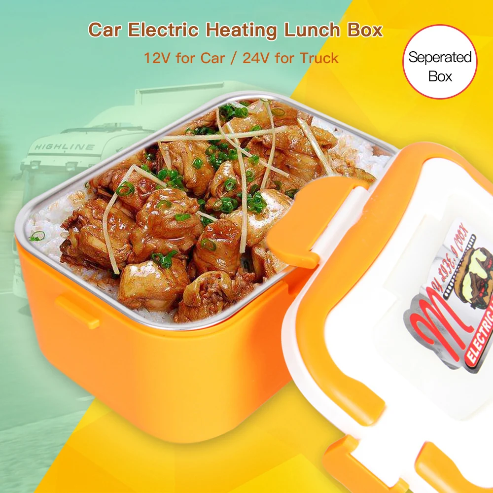 1.5L 12V 24V Universal Portable Car Electric Heating Lunch Box Bento Food Warmer Container for Traveling Heating Car Rice Cooker
1.5L 12V 24V Universal Portable Car Electric Heating Lunch Box Bento Food Warmer Container for Traveling Heating Car Rice Cooker