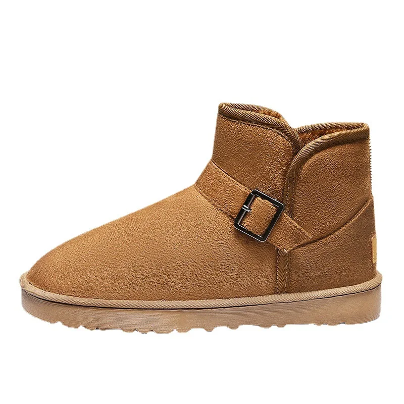 2021 size outdoor cotton shoes couple sets foot tide with suede snow boots buckle and cotton warm shoes
2021 size outdoor cotton shoes couple sets foot tide with suede snow boots buckle and cotton warm shoes