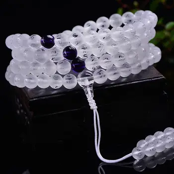 BRO775 TIBETAN MANTRAS PRAYER BEADS MALA NATURAL MATTED CRYSTAL ROSARY 6MM 8MM 10MM OM MANI PAD ME HUM
BRO775 TIBETAN MANTRAS PRAYER BEADS MALA NATURAL MATTED CRYSTAL ROSARY 6MM 8MM 10MM OM MANI PAD ME HUM