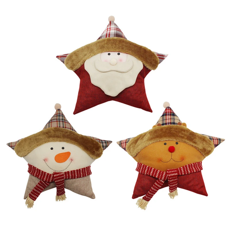 1Pc Cute Wool Pillow Christmas Decorations For Home Santa Claus Snowman Deer Car Soft Pillow New Year Sofa Decor Christmas
1Pc Cute Wool Pillow Christmas Decorations For Home Santa Claus Snowman Deer Car Soft Pillow New Year Sofa Decor Christmas