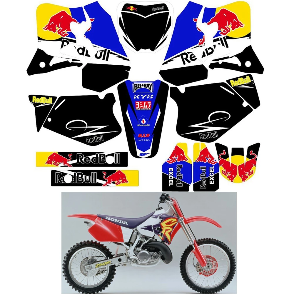 For HONDA CR125 CR250 1995 1996 Graphics Decals Stickers Custom Number Name 3M Full Motorcycle Backgrounds Stickers Accessories
For HONDA CR125 CR250 1995 1996 Graphics Decals Stickers Custom Number Name 3M Full Motorcycle Backgrounds Stickers Accessories