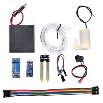 Water Pump Automatic Irrigation Module DIY Kit Soil Moisture Detection Automatically Watering
Water Pump Automatic Irrigation Module DIY Kit Soil Moisture Detection Automatically Watering