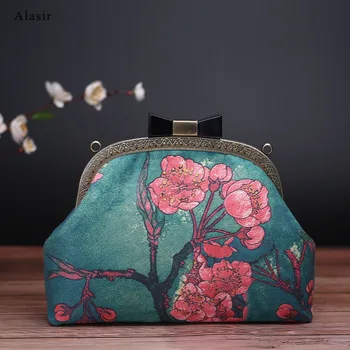 Alasir Original Design Handmade Women Hand Bag Chinese Style Green Retro Clutch Bag Bow Buckle Frame Bag Imitation Chamois
Alasir Original Design Handmade Women Hand Bag Chinese Style Green Retro Clutch Bag Bow Buckle Frame Bag Imitation Chamois