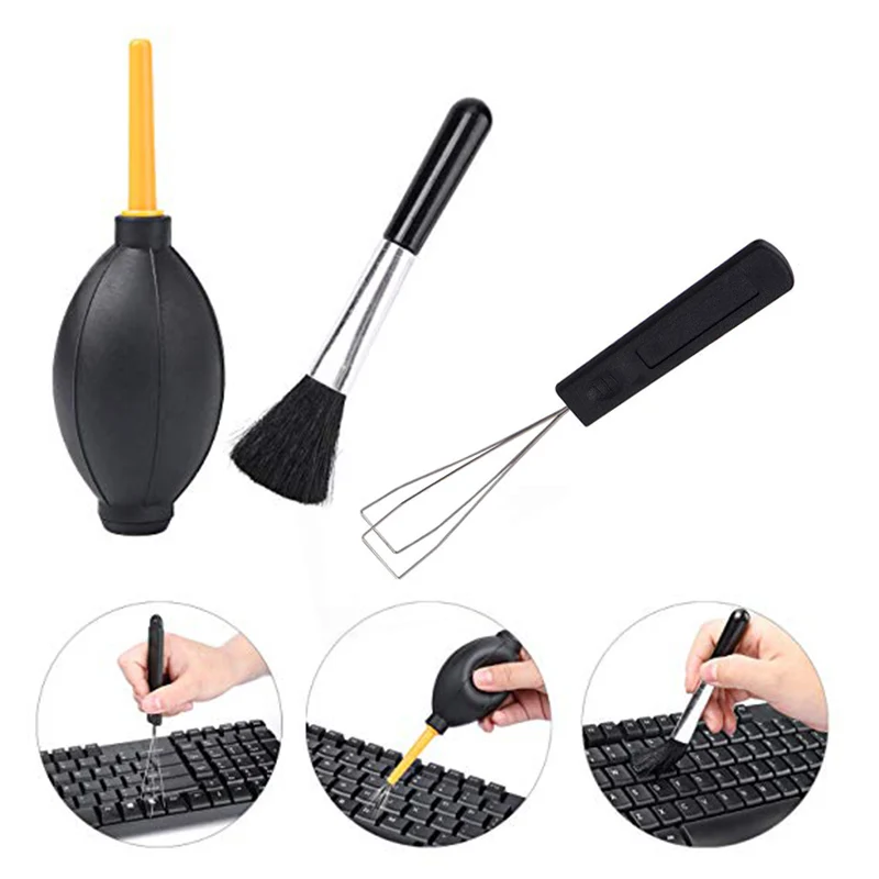 Machinery Keyboard Keycaps Puller Cleaning Kit Dust Blower Ball Rubber and Brush and Keycap Puller Tools
Machinery Keyboard Keycaps Puller Cleaning Kit Dust Blower Ball Rubber and Brush and Keycap Puller Tools