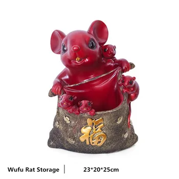 Chinese Personality Key Storage Box Desktop Decoration Zodiac Lucky Mouse Home Decoration Accessories A1073
Chinese Personality Key Storage Box Desktop Decoration Zodiac Lucky Mouse Home Decoration Accessories A1073