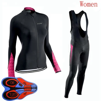 2020 Women Cycling Jersey bib pants set Long Sleeve MTB bicycle outfits Spring Autumn Breathable Lady Bike Uniform Ropa Ciclismo
2020 Women Cycling Jersey bib pants set Long Sleeve MTB bicycle outfits Spring Autumn Breathable Lady Bike Uniform Ropa Ciclismo