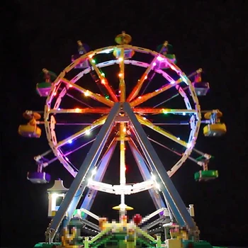 Vonado USB Powered LED Light Building Block Accessory Kit for Ferris Wheel Construction Set 10247 (LED Included Only, No Kit)
Vonado USB Powered LED Light Building Block Accessory Kit for Ferris Wheel Construction Set 10247 (LED Included Only, No Kit)