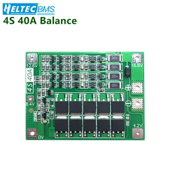 4S 40A BMS With Balance 14.8V 16.8V 18650 BMS Lifepo4 Lithium battery protection board Battery management system For Drill Motor
4S 40A BMS With Balance 14.8V 16.8V 18650 BMS Lifepo4 Lithium battery protection board Battery management system For Drill Motor