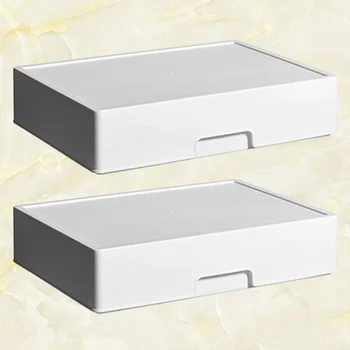 2pcs Plastic Drawer Storage Box Oragnizer Storage Container with Label Multi Function Drawer Storage Box for Home Office (L Whit
2pcs Plastic Drawer Storage Box Oragnizer Storage Container with Label Multi Function Drawer Storage Box for Home Office (L Whit