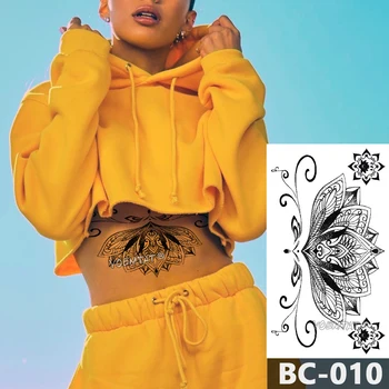 1 Sheet Chest Body Tattoo Temporary Waterproof Jewelry Mandala lace flower totem pattern Decal Waist Art Tattoo Sticke
1 Sheet Chest Body Tattoo Temporary Waterproof Jewelry Mandala lace flower totem pattern Decal Waist Art Tattoo Sticke