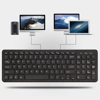 Wire USB Keyboard 96 keys, Comfortable Quiet Chocolate Keys, Durable Ultra-Slim Wired Computer Keyboard For PC Computer
Wire USB Keyboard 96 keys, Comfortable Quiet Chocolate Keys, Durable Ultra-Slim Wired Computer Keyboard For PC Computer