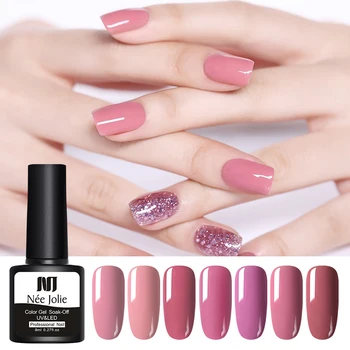 NEE JOLIE 8ml Pale Mauve Series Color Gel Polish Soak Off LED Lamp Needed UV Gel Varnish 12Colors Available for Nail Art
NEE JOLIE 8ml Pale Mauve Series Color Gel Polish Soak Off LED Lamp Needed UV Gel Varnish 12Colors Available for Nail Art