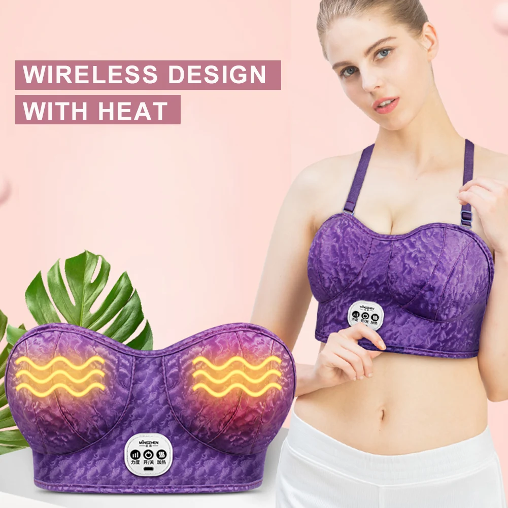Heating Vibration Wireless Rechargeable Breast massager Infrared Chest Bra Electric Breast Enlarger Growth Bra Beauty Tool
Heating Vibration Wireless Rechargeable Breast massager Infrared Chest Bra Electric Breast Enlarger Growth Bra Beauty Tool