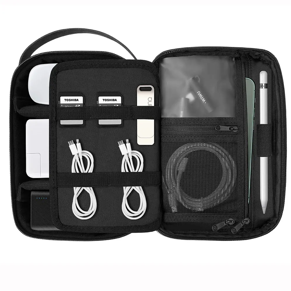 WIWU Portable Electronic Storage Box for Cables Charger Power Bank Small Pouch Waterproof Bag for 3C Accessories Organize Bags
WIWU Portable Electronic Storage Box for Cables Charger Power Bank Small Pouch Waterproof Bag for 3C Accessories Organize Bags