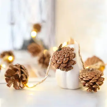 Led String Light Lamp Pine Cone Decorative LED Lamp Scene Layout Light String Decor Light for Xmas Courtyard Party Bar
Led String Light Lamp Pine Cone Decorative LED Lamp Scene Layout Light String Decor Light for Xmas Courtyard Party Bar
