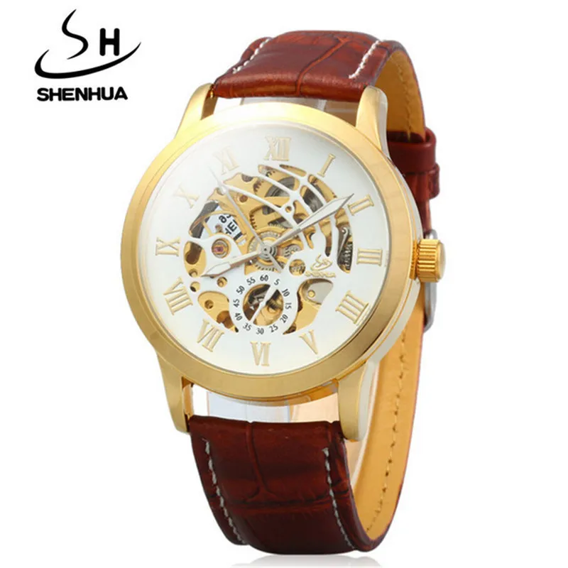 Hot Selling Shenhua Europe And America Style Men Fashion Casual Hollow out Mechanical Movement Automatic Machine Watch
Hot Selling Shenhua Europe And America Style Men Fashion Casual Hollow out Mechanical Movement Automatic Machine Watch