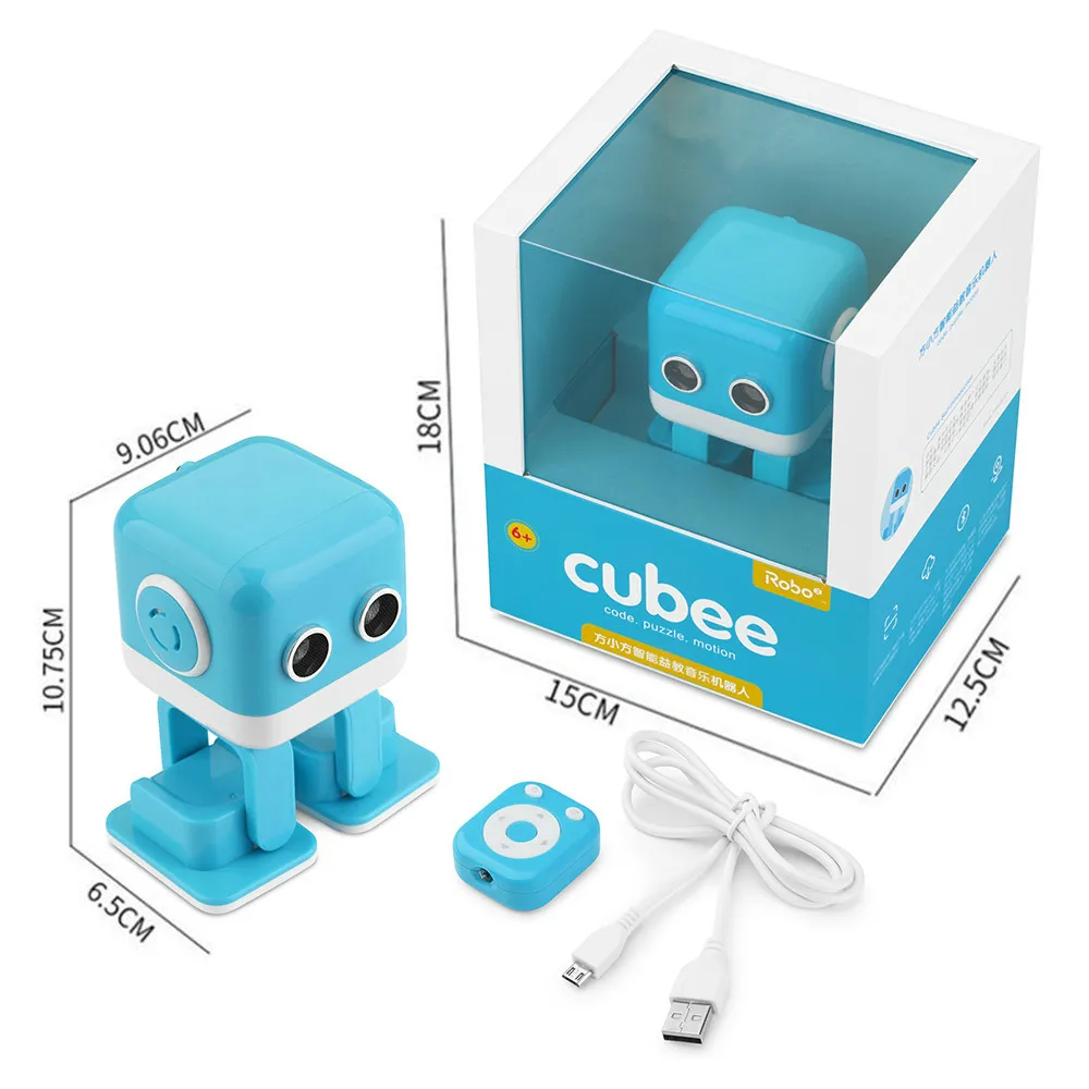 F9 RC Intelligent Robot Cubee Smart Bluetooth Speaker Musical Dancing Toy LED Face Desk Gift Gesture interactive
F9 RC Intelligent Robot Cubee Smart Bluetooth Speaker Musical Dancing Toy LED Face Desk Gift Gesture interactive
