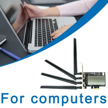 for Broadcom Bcm94360CSAX Bcm943602CS Bcm94331CSAX WLAN Card Desktop PCI-E Converter Adapter + Antenna for Apple WiFi Card
for Broadcom Bcm94360CSAX Bcm943602CS Bcm94331CSAX WLAN Card Desktop PCI-E Converter Adapter + Antenna for Apple WiFi Card