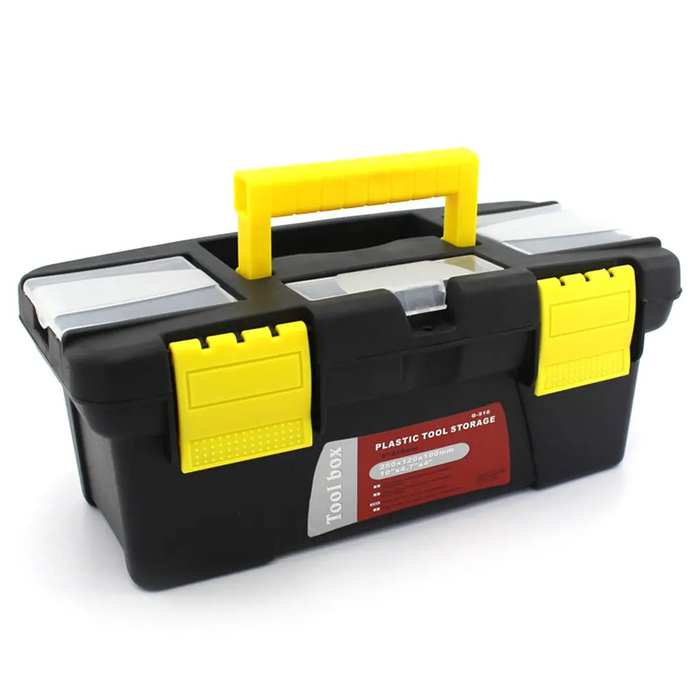 Portable S/M/L Size Plastic Hardware Toolbox Household Multifunction Maintenance Toolbox Car Storage Box Anti-fall Box
Portable S/M/L Size Plastic Hardware Toolbox Household Multifunction Maintenance Toolbox Car Storage Box Anti-fall Box