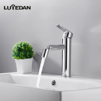Lutedan Bathroom Faucet 360 Degree Rotation Spray Single Handle Hot Cold Water Mixer Bathroom Basin Faucet
Lutedan Bathroom Faucet 360 Degree Rotation Spray Single Handle Hot Cold Water Mixer Bathroom Basin Faucet