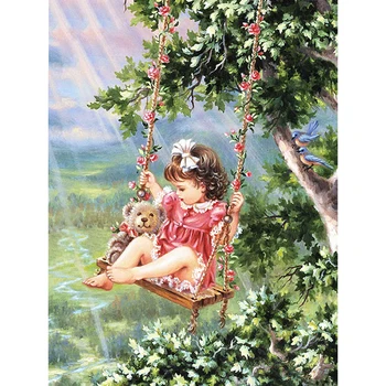 KAMY YI 5D DIY Full Square/Round Drill 5D DIY Diamond Cute girl 3D Embroidery Cross Stitch Mosaic Home Decor Warm Gift
KAMY YI 5D DIY Full Square/Round Drill 5D DIY Diamond Cute girl 3D Embroidery Cross Stitch Mosaic Home Decor Warm Gift