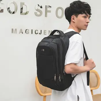 Men's Backpack Oxford cloth Material British Casual Fashion College Style High Quality Design Multi-function Large Capacity
Men's Backpack Oxford cloth Material British Casual Fashion College Style High Quality Design Multi-function Large Capacity