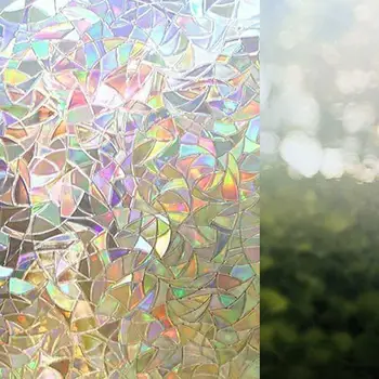 rainbow window film 45 X100cm Non-Adhesive Static 3D Irregular Pattern Colorful Decorative Privacy Sun Protection Glass Stick
rainbow window film 45 X100cm Non-Adhesive Static 3D Irregular Pattern Colorful Decorative Privacy Sun Protection Glass Stick