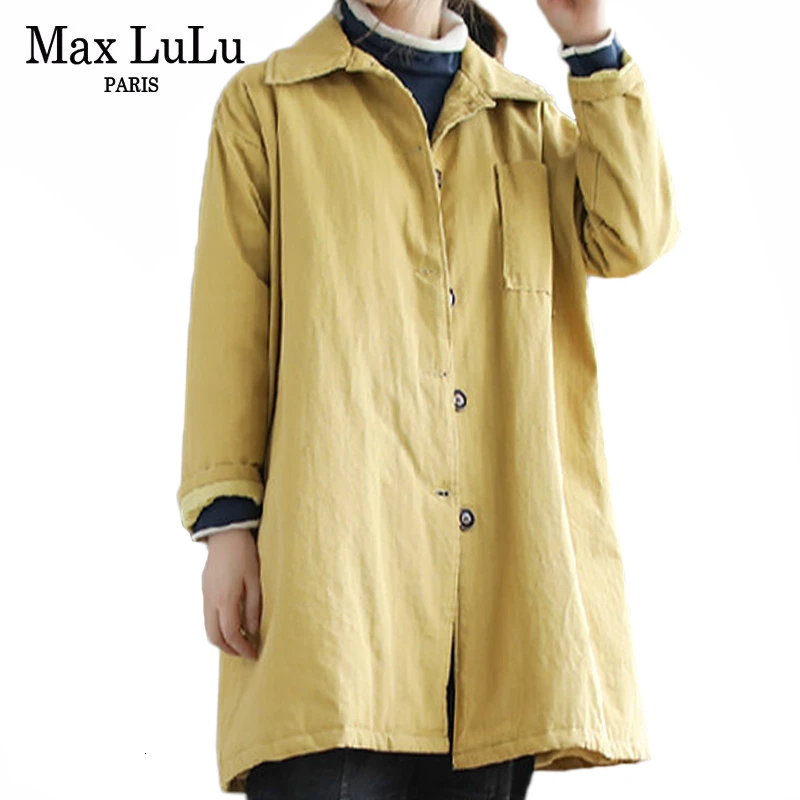 Max LuLu 2019 Fashion Korean Ladies Punk Warm Clothes Womens Winter Oversized Long Trench Coats Casual Loose Padded Windbreakers
Max LuLu 2019 Fashion Korean Ladies Punk Warm Clothes Womens Winter Oversized Long Trench Coats Casual Loose Padded Windbreakers