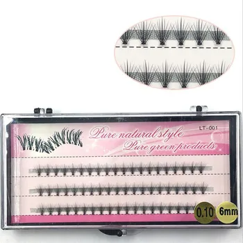 60 Clusters/box Cluster eyelashes,thick Individual eyelash extension Eyelashes bunches professional makeup false eyelashes
60 Clusters/box Cluster eyelashes,thick Individual eyelash extension Eyelashes bunches professional makeup false eyelashes