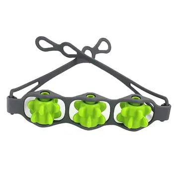 Portable Handheld Self Massager Body Massage Roller Rope Rolling Balls Equipment Tool Green For Lower Back Shoulder Neck
Portable Handheld Self Massager Body Massage Roller Rope Rolling Balls Equipment Tool Green For Lower Back Shoulder Neck