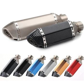 51MM Exhaust Motorcycle Muffler with DB Killer For TRIUMPH speed triple speed triple 1050 street triple SUZUKI gsx r 600
51MM Exhaust Motorcycle Muffler with DB Killer For TRIUMPH speed triple speed triple 1050 street triple SUZUKI gsx r 600