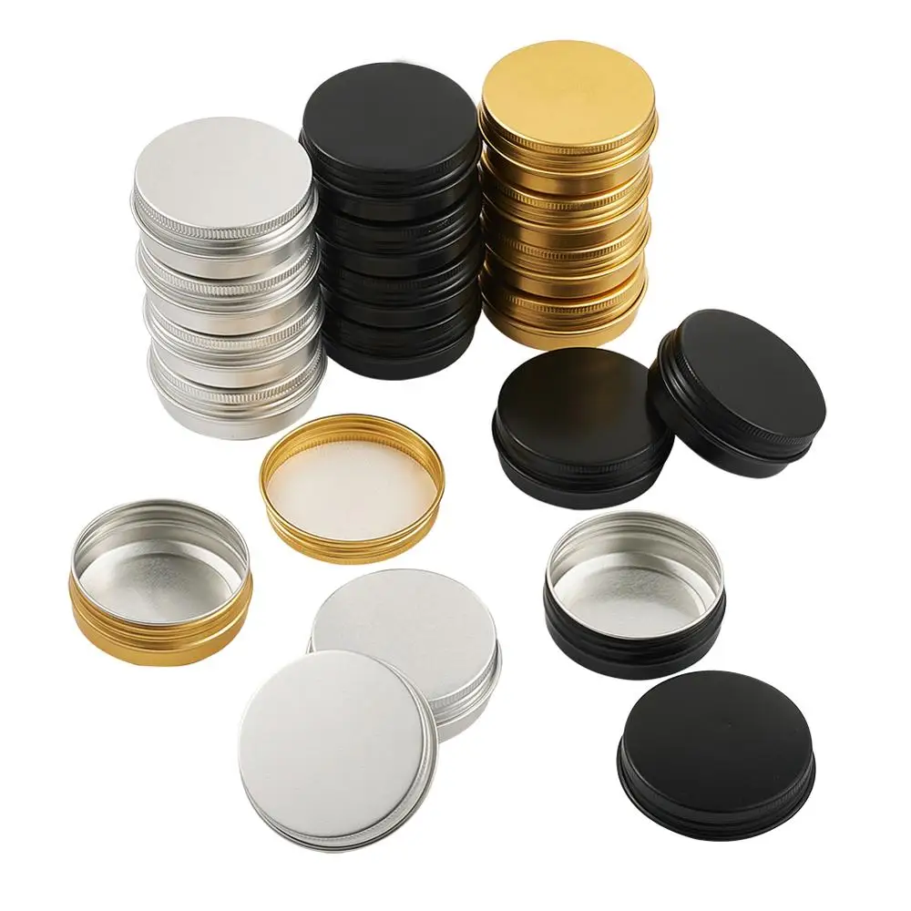 30Pcs/set Aluminium Jewelry Box Travel Bottles Cosmetic Container Empty Cream Jar Pot with Lid for Makeup Pomade Column Shape
30Pcs/set Aluminium Jewelry Box Travel Bottles Cosmetic Container Empty Cream Jar Pot with Lid for Makeup Pomade Column Shape