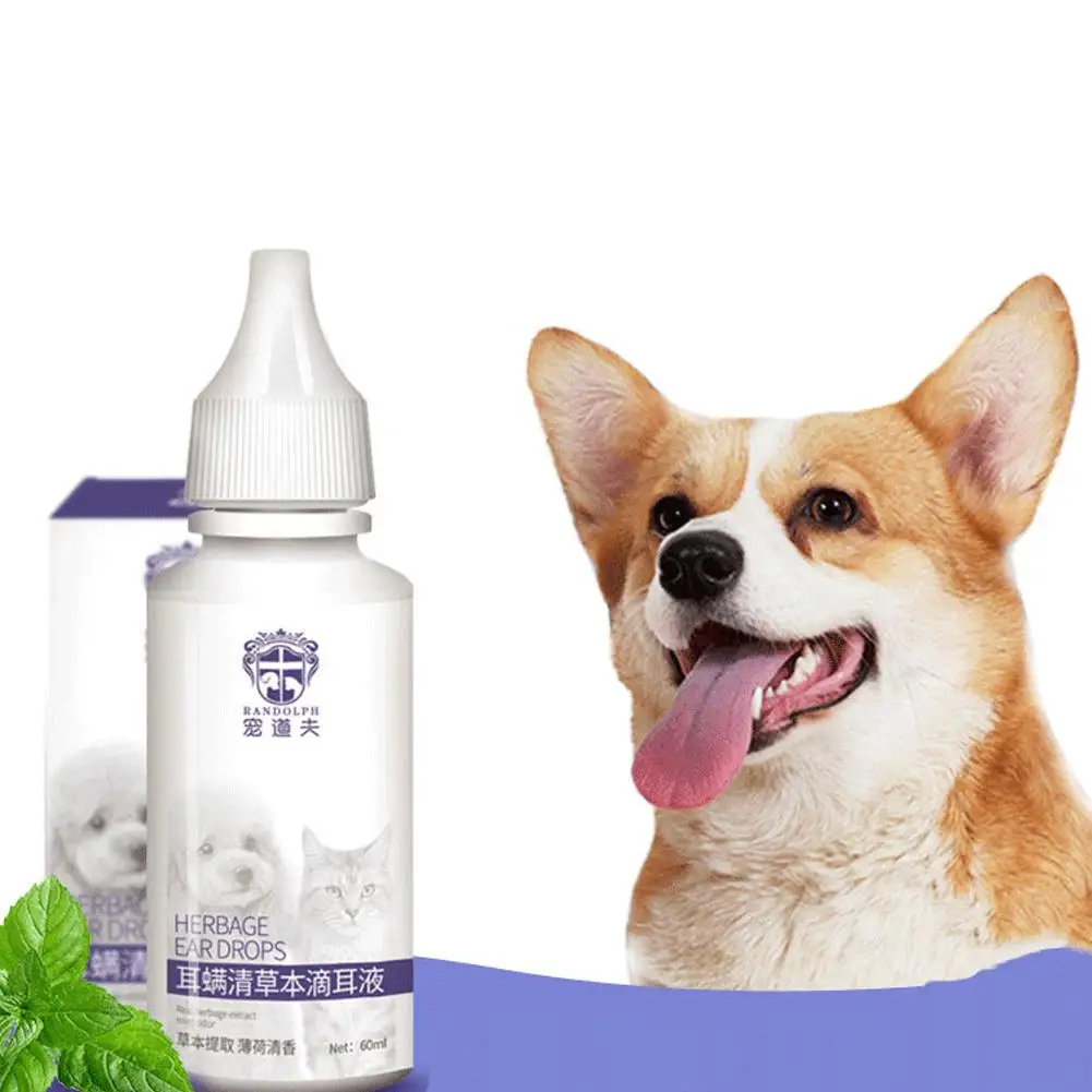 TPFOCUS Ear Drops Pet Ear Drops Eliminate Ear Mites Reduce Inflammation Relieve Itching dog cat universal ear lotion 60ML
TPFOCUS Ear Drops Pet Ear Drops Eliminate Ear Mites Reduce Inflammation Relieve Itching dog cat universal ear lotion 60ML