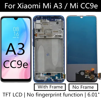 6.01" TFT LCD For XIAOMI Mi A3 cc9E LCD Display Touch Screen Digitizer Assembly For Xiaomi MI A3 LCD M1906F9SH M1906F9SI
6.01" TFT LCD For XIAOMI Mi A3 cc9E LCD Display Touch Screen Digitizer Assembly For Xiaomi MI A3 LCD M1906F9SH M1906F9SI