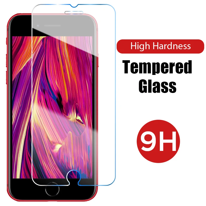 Защитное стекло для iPhone 11 Pro Max XR X XS 6 6S Plus 12 Mini 7 8 | Мобильные телефоны и аксессуары