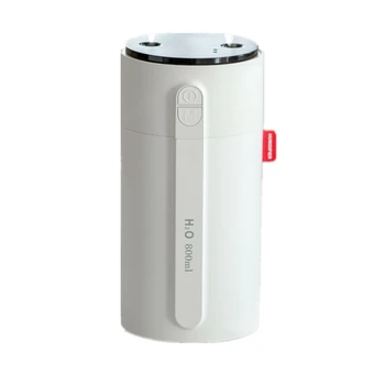 Home Air Humidifier 800ML Double Nozzle Cool Mist Aroma Diffuser with Colorful LED Light Heavy Fog USB Humidifier
Home Air Humidifier 800ML Double Nozzle Cool Mist Aroma Diffuser with Colorful LED Light Heavy Fog USB Humidifier
