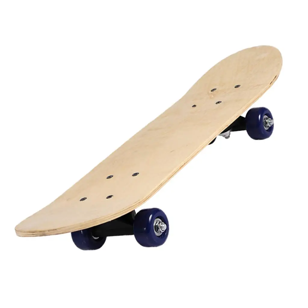 Blank Skateboards for Kids Wooden Complete DIY Freehand Skateboards for Beginner Graffiti for Boy Girl Slide Plate Skating Board Blank Skateboards for Kids Wooden Complete DIY Freehand Skateboards for Beginner Graffiti for Boy Girl Slide Plate Skating Board